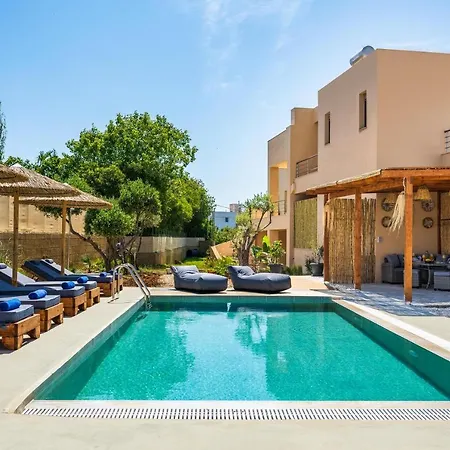 Villa Anolia With Private Pool Koskinou  Exterior photo